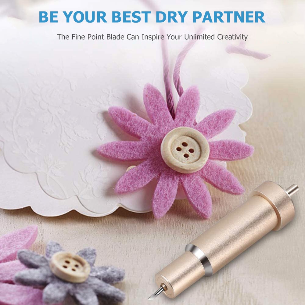 Compatible For Cricut Explore, Cutt Tool Replacement Blade Set with Deep Cut Housing