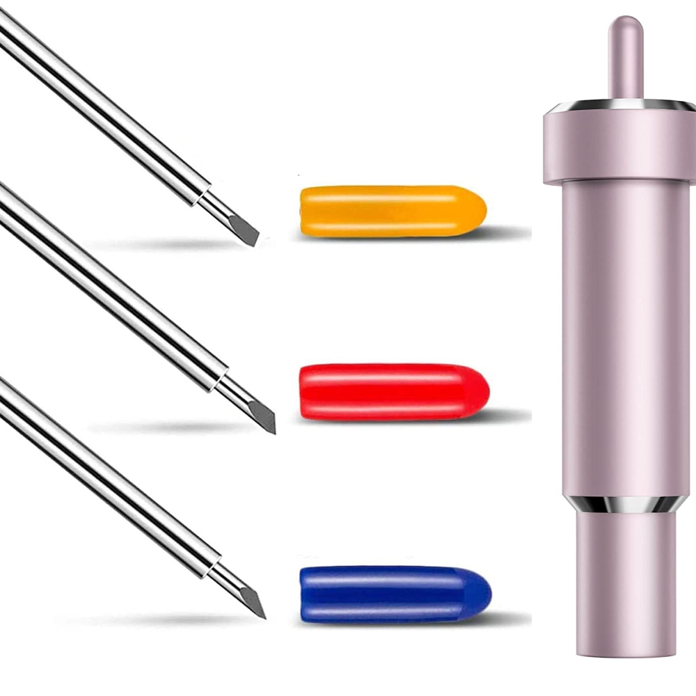 Compatible For Cricut Explore, Cutt Tool Replacement Blade Set with Deep Cut Housing