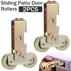 sturdy sliding door tandem roller assembly kit, double wheel patio door rollers, ball bearing for window