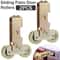 Sturdy Sliding Door Tandem Roller Assembly Kit, Double Wheel Patio Door Rollers, Ball Bearing for Window