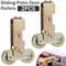 Sturdy Sliding Door Tandem Roller Assembly Kit, Double Wheel Patio Door Rollers, Ball Bearing for Window
