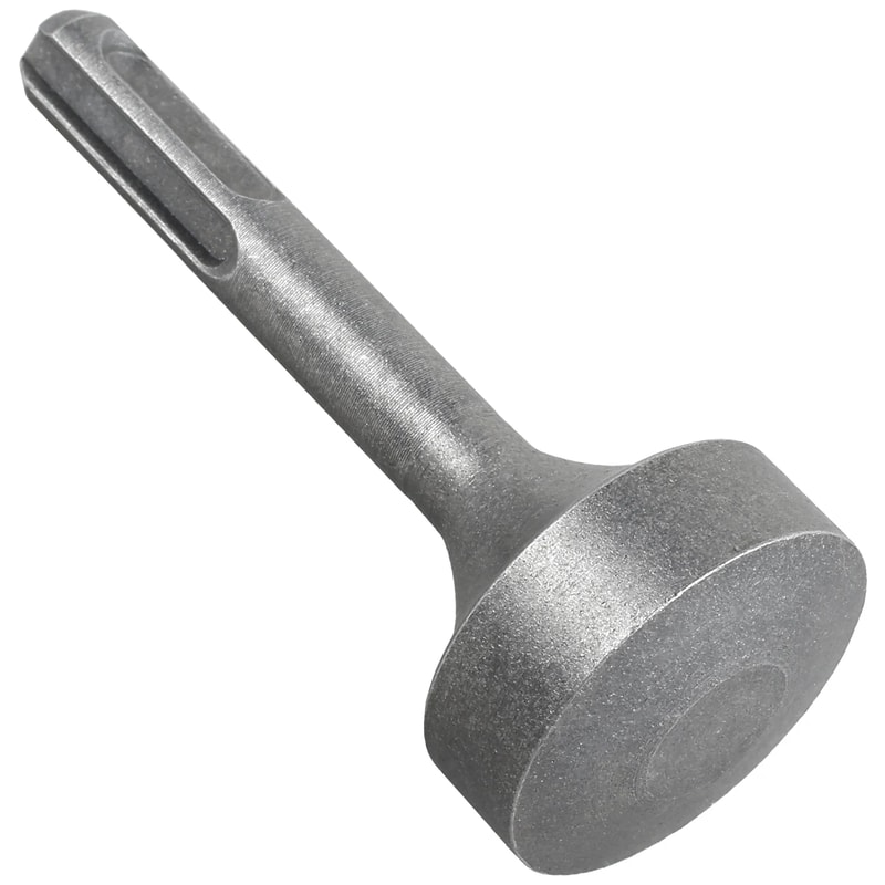 T Post Ground Rod Driver Tool, Heavy Duty SDS Plus Metal Forged Steel Drill Bit for Rotary Hammer Drill