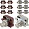 Elegant Push Button Latch Door Catch For Cabinet Keyless Cupboard Locks For RV Drawer 0
