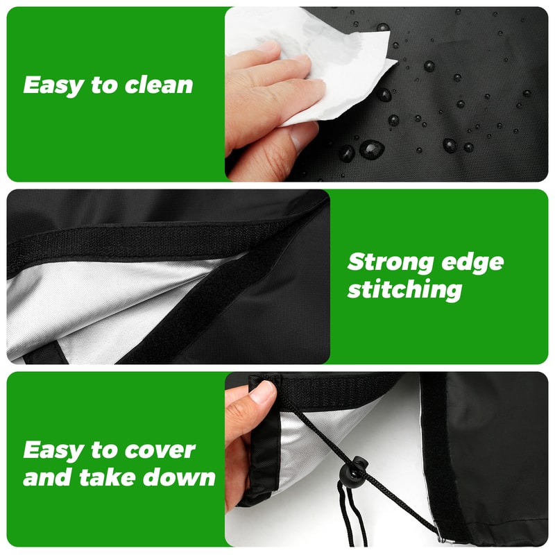 Hose Holder Cover Waterproof Hose Reel Cart Covers For Most Garden Hosepipes 2