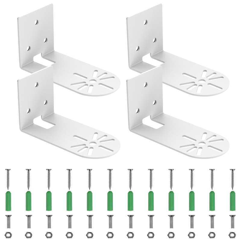 Universal L Shape Bracket Wall Mount Right Angle PTZ Camera Surveillance Bracket Steady Support Iro 5