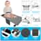 Portable Toddler Airplane Seat Extender, Kids Foot Rest Hammock, Baby Airplane Footrest Bed
