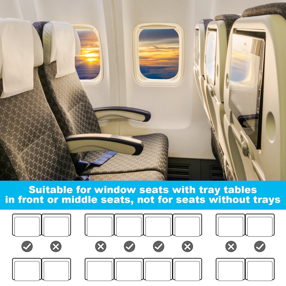 Portable Toddler Airplane Seat Extender, Kids Foot Rest Hammock, Baby Airplane Footrest Bed