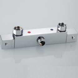 stainless steel wall mounted shower faucet, constant temperature bathroom bathtub hot & cold water mixer valve