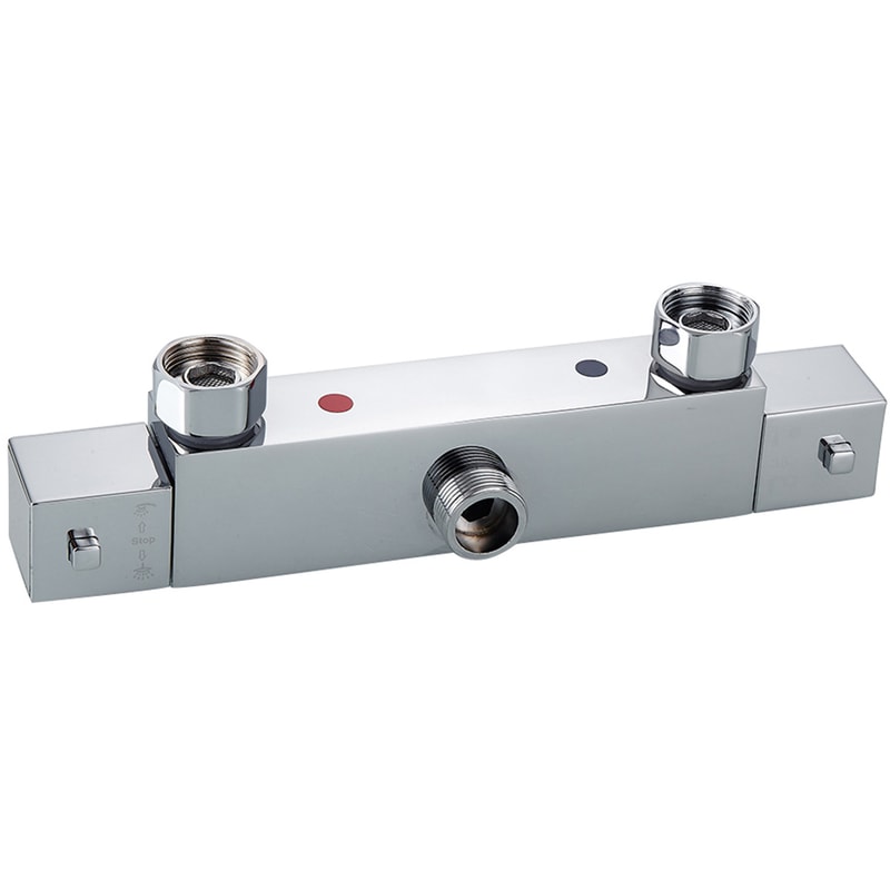 Stainless Steel Wall Mounted Shower Faucet Constant Temperature Bathroom Bathtub Hot Cold Water Mi 5