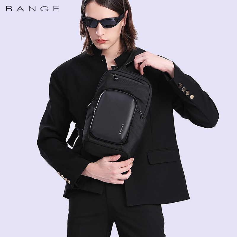 Waterproof Men Sling Bags, New Arrival Multifunction Crossbody Shoulder Messenger Bag with Big Capacity