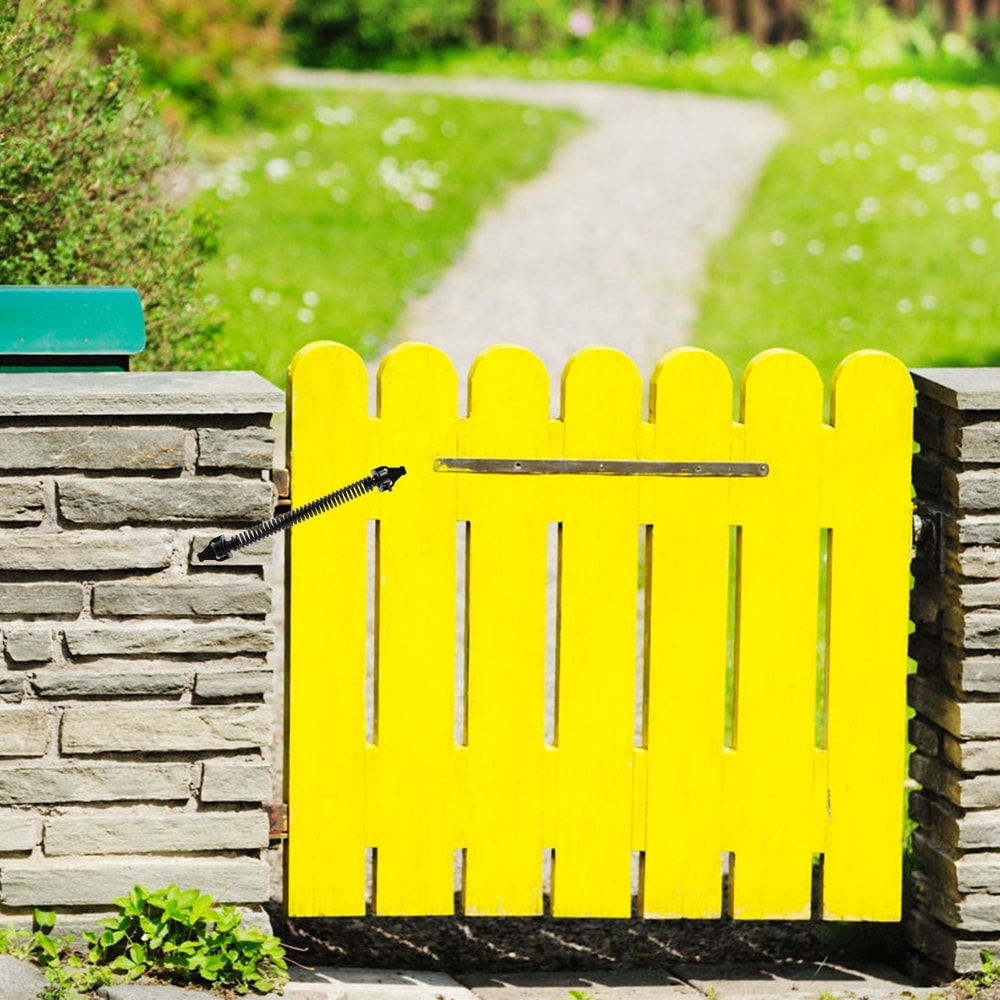 Automatic Gate Spring Metal Fence 8inch Garden Gate Spring Closer RustProof Door Closure For Outdoo 3