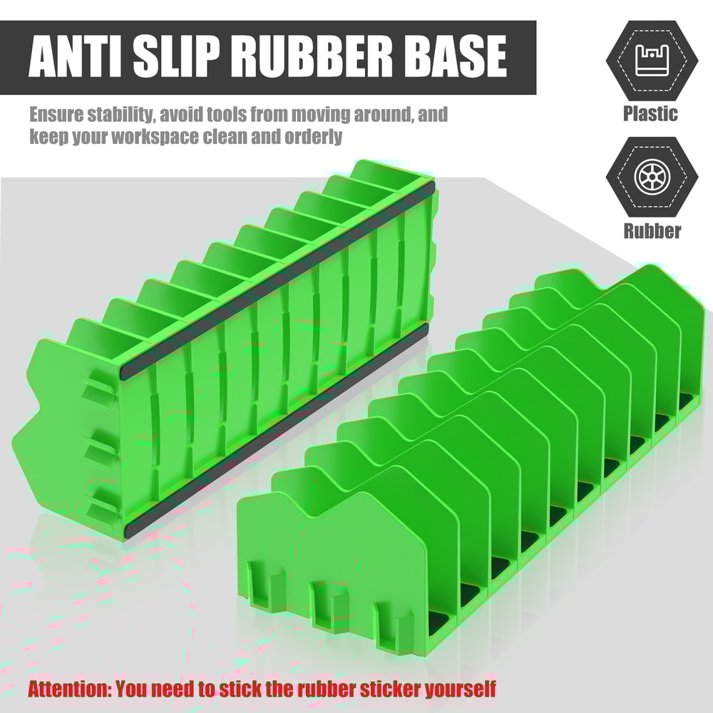 Plier Organizer Rack With NonSlip Rubber Base For Workshop Tool Storage 2