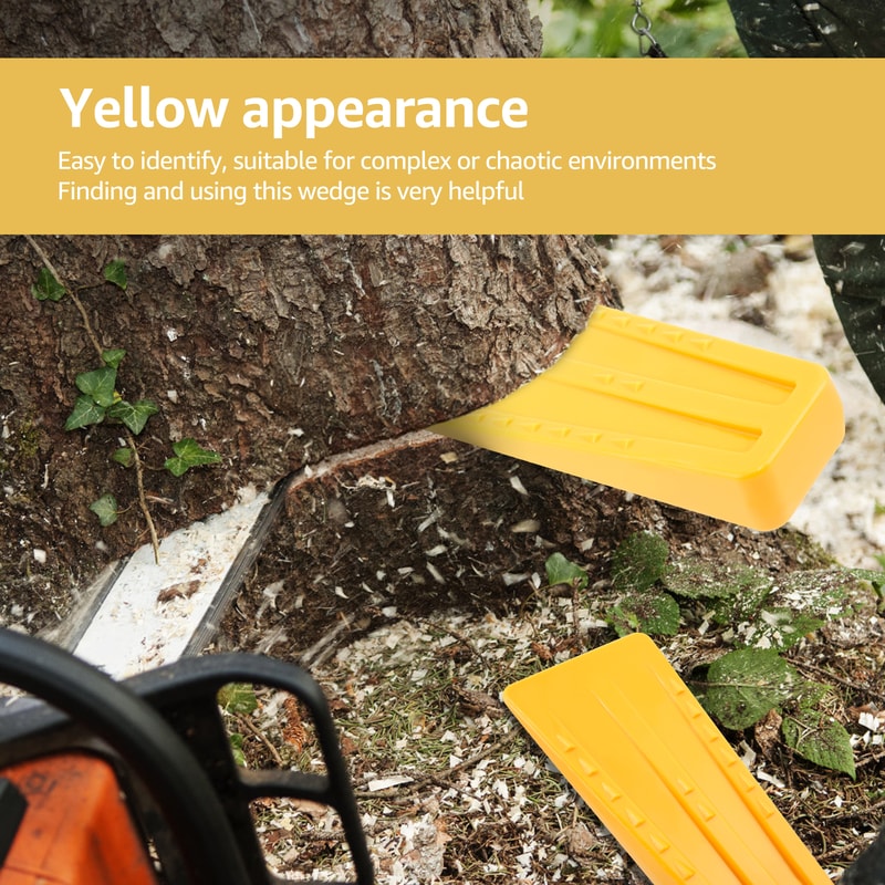 Plastic Chainsaw Felling Wedges Wear Resistant Tree Safety Cutting Wedge Logging Supplies For Wood 1