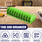 Plastic Tool Rack Plier Organizer With Nonslip Rubber Base Space Saving Toolbox For Wrenches Cutter 1
