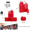 Heavy Duty Power Tool Holder Plastic Dock Electric Battery Hanger For Drill Storage With Screws 4
