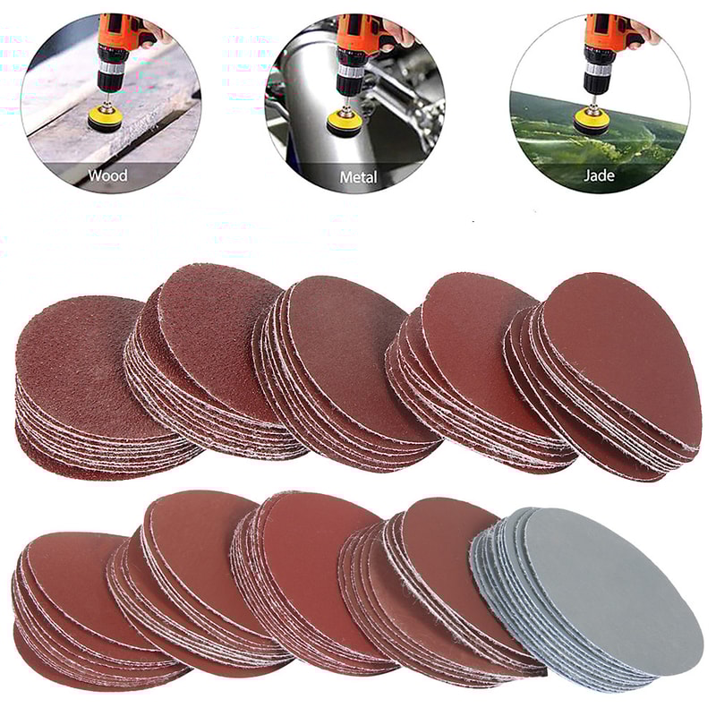 Sanding Discs 3 Inch Cutting Backer Set For Polishing Abrasive Cleaning Tool 0