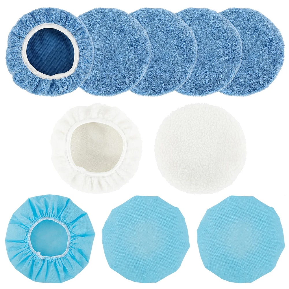 Elastic Adjustable Polishing Pads, Anti-slip Car Wax Bonnet, Buffer Detail Clean Accessories