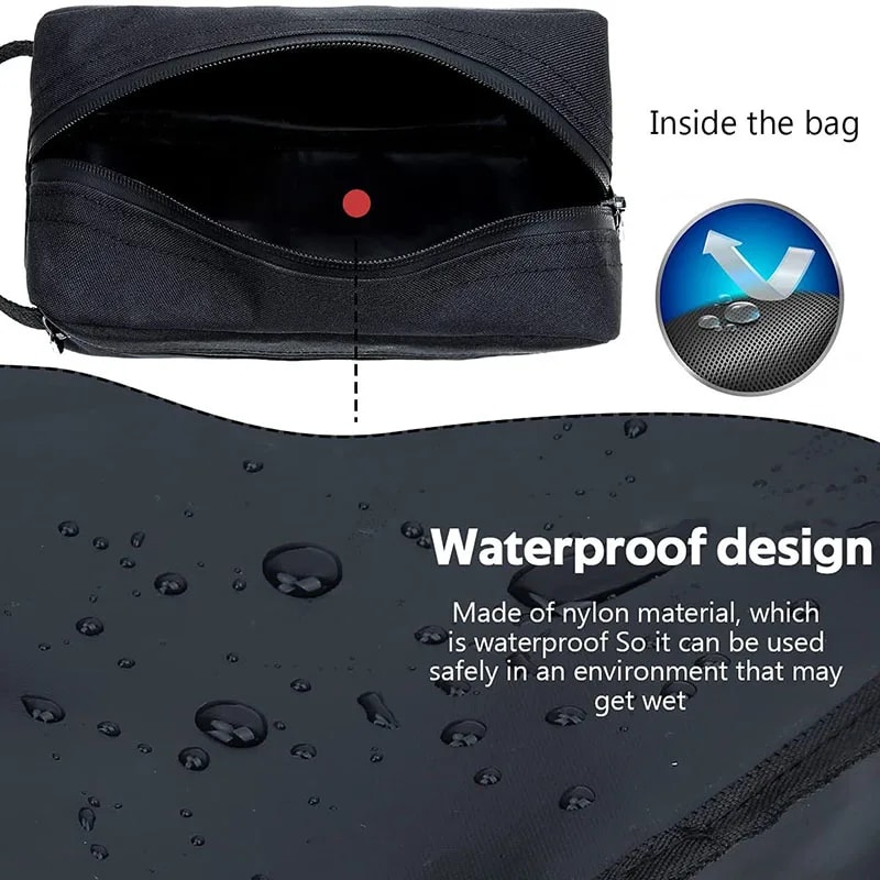 Waterproof Travel Cosmetic Bag Fashion Storage Handbag Pouch For Women Men Toiletry Kit 3