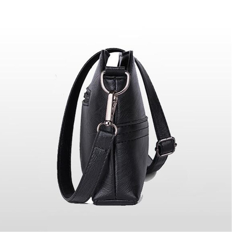 Luxury Design Shoulder Bag For Women Vintage PU Leather Ladies Messenger Bags Small Splicing Handba 3