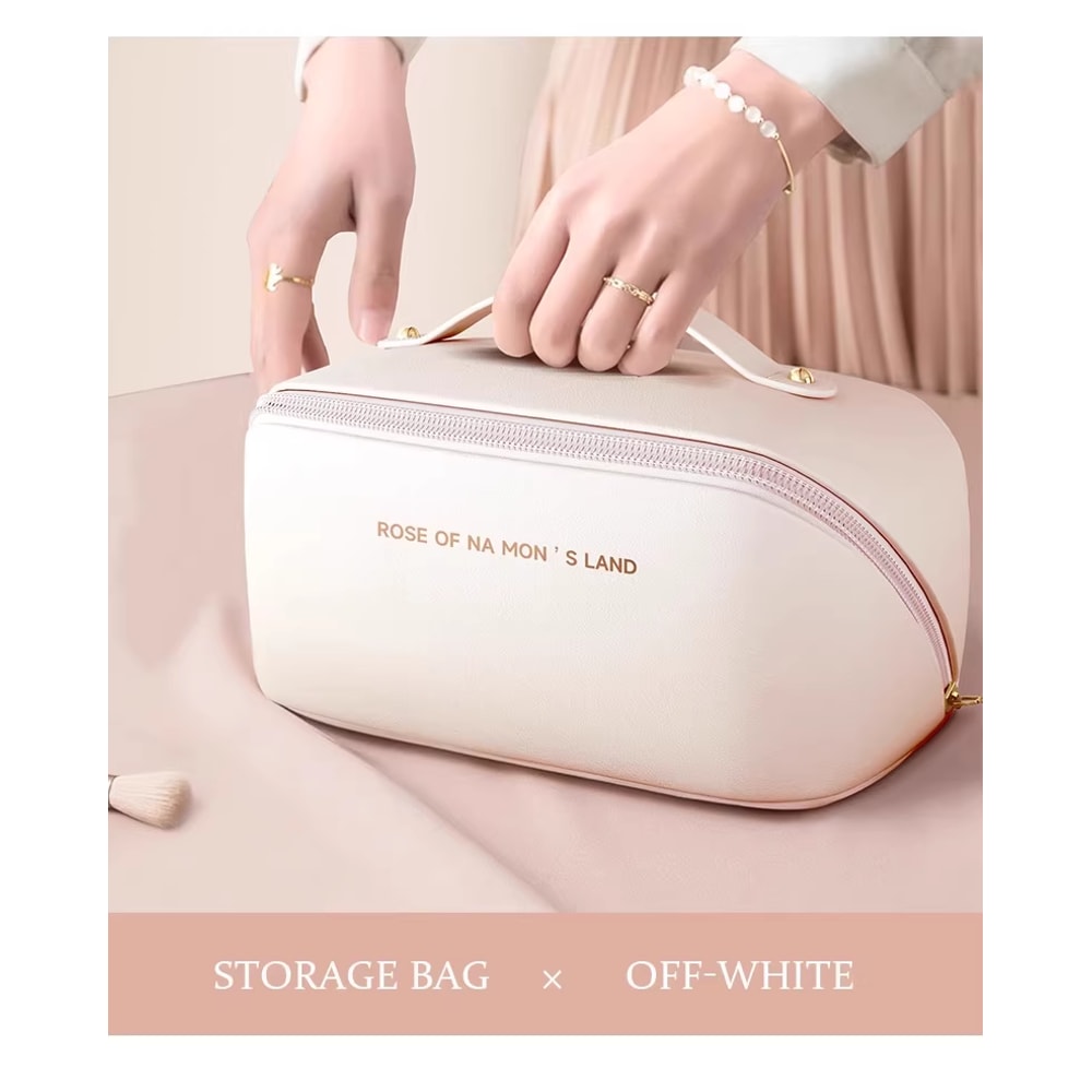Women Luxury Makeup Organizer Toiletry Kit Bag Cosmetic Storage Case Zipper Pouch For Travel 1