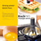 Multifunction Baking Flour Mixer, Triangle Pan Stirrer Automatic Egg Beater, Battery Operated Kitchen Tools