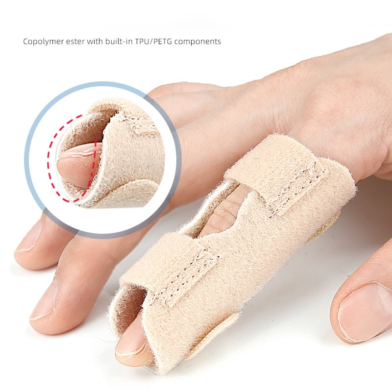 Finger Splint Corrector Support, Pain Relief Trigger Finger Splint, Straighten Brace Adjustable Sprain Dislocation