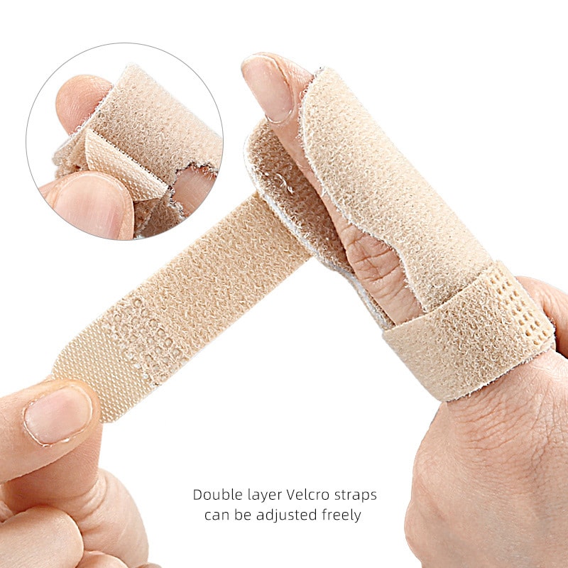 Finger Splint Corrector Support, Pain Relief Trigger Finger Splint, Straighten Brace Adjustable Sprain Dislocation
