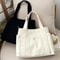 Canvas Tote Bags For Work Commuting Carrying Bag Student Shoulder Bag 2