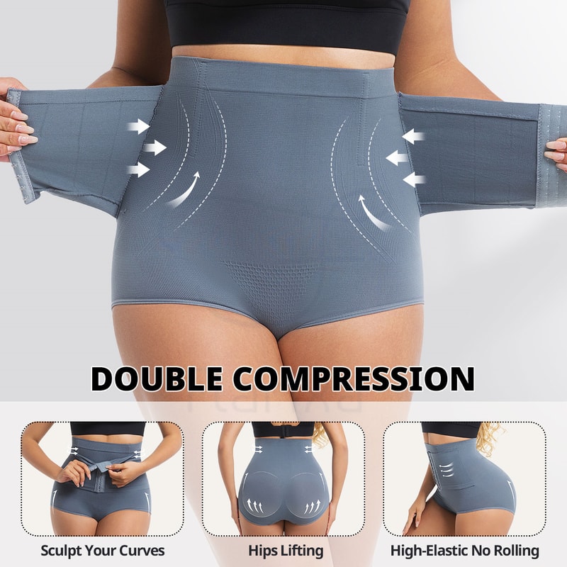 Seamless High Waist Waist Cincher for Women, Strong Compression Tummy Control Shaper, Belly Shaping