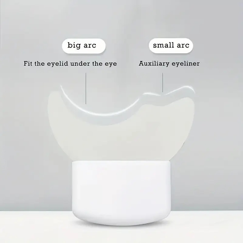 Reusable Silicone Eye Makeup Tool Multifunctional For Mascara Eyeliner And Eyeshadow Ideal For Begi 3