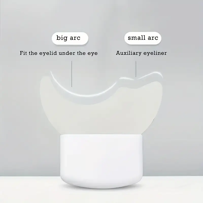 Reusable Silicone Eye Makeup Tool Multifunctional For Mascara Eyeliner And Eyeshadow Ideal For Begi 3