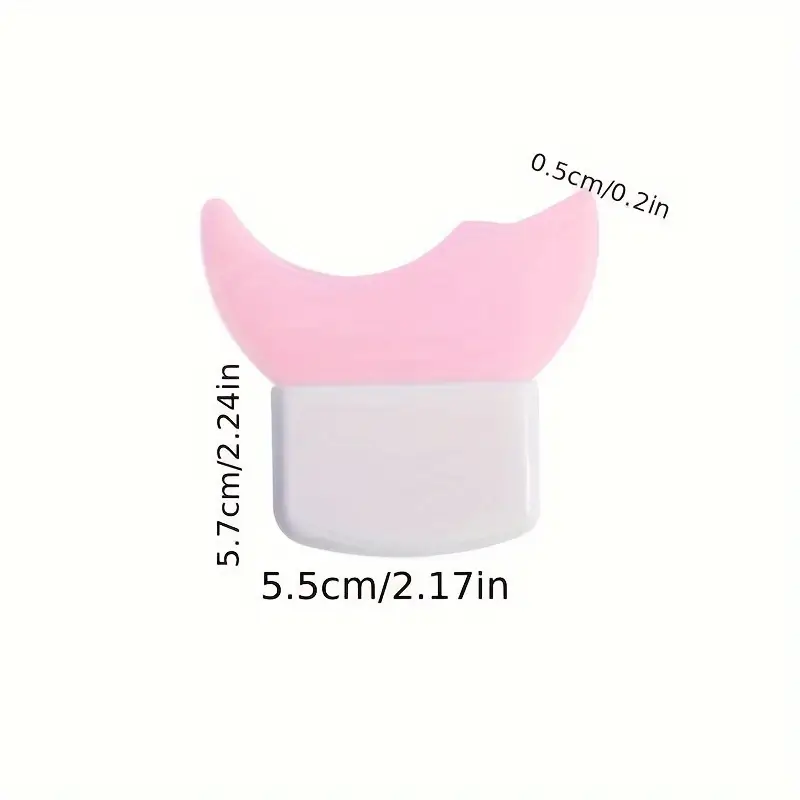 Reusable Silicone Eye Makeup Tool Multifunctional For Mascara Eyeliner And Eyeshadow Ideal For Begi 5