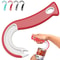Durable Plastic Easy-Grip Hook Can Opener, Perfect Christmas Party Accessory
