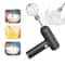 Portable Wireless Electric Food Mixer, 3 Speeds Egg Beater for Cake & Dough