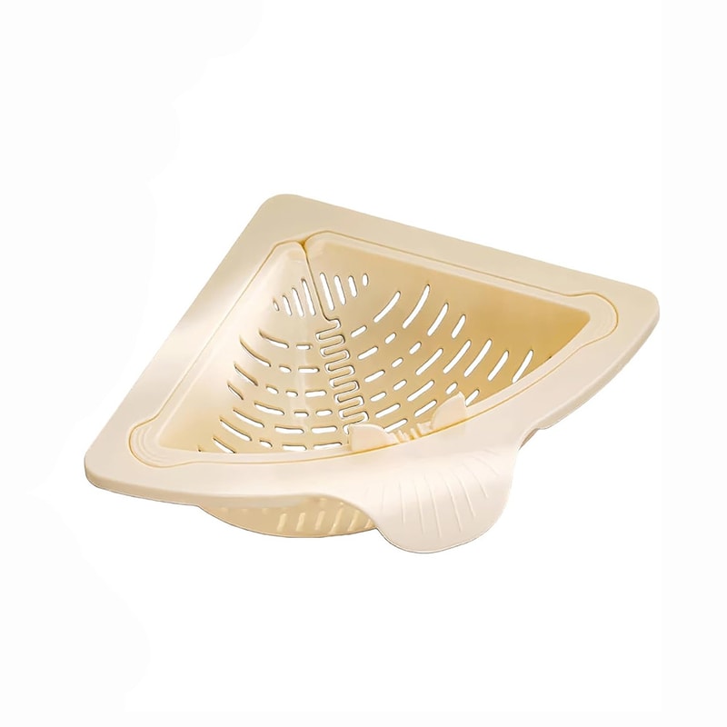Magnetic Sink Drain Basket, Triangle Food Waste Collector, Vegetable and Fruit Drainage Basket, Kitchen Organizer