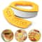 Food Chopper Herb Cheese Knife Cutter Stainless Steel Pizza Cutter With Cover 0