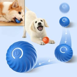 interactive dog toy ball, smart moving bouncing ball, usb chew toy for puppies