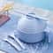Microwavable Cooker Bowl With Lid Ramen Noodles Bowl Set With Chopsticks Ramen Bowl Set 5