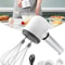 Wireless Portable Hand Whisk, 3-Speed USB Rechargeable Electric Hand Blender, 2 Whisks for Milk, Cream, and Baking
