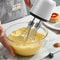 Wireless Portable Hand Whisk, 3-Speed USB Rechargeable Electric Hand Blender, 2 Whisks for Milk, Cream, and Baking