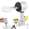 Wireless Portable Hand Whisk, 3-Speed USB Rechargeable Electric Hand Blender, 2 Whisks for Milk, Cream, and Baking