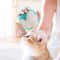 Soft Silicone Pet Bathing Brush Massager Dog Cat Cleaning Grooming Supplies Shower Gel Brush 2