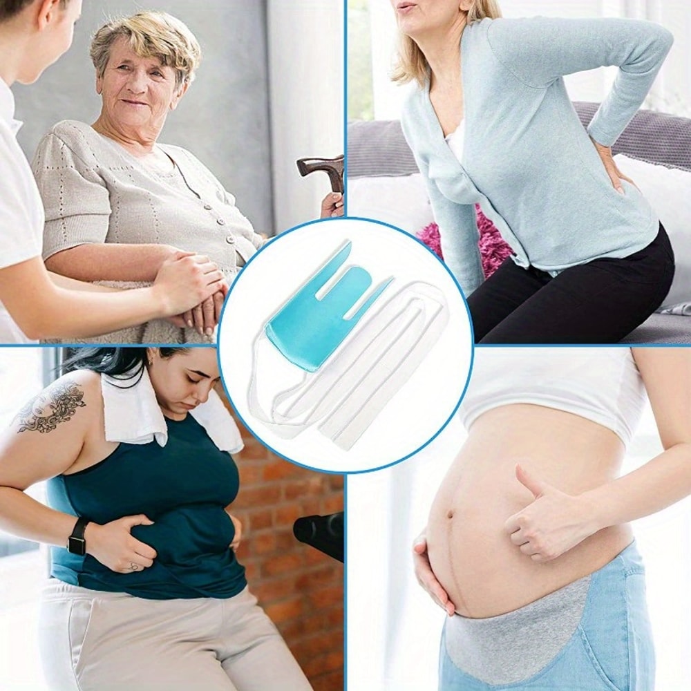 Durable ABS Ergonomic Handle Sock Aid Tool For Seniors Pregnant Women Diabetics No Bending Require 3