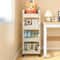 Home Snack Rack Organizer Multilayer Mobile Storage Handcart For Kitchen Living Room And Bedroom Wi 0