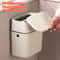 Large Capacity Garbage Bin Hanging Square Toilet Bin With Convenient Clamshell Cover Fashionable De 1