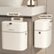 Large Capacity Garbage Bin Hanging Square Toilet Bin With Convenient Clamshell Cover Fashionable De 2