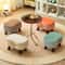 MultiFunctional Simple Small Stool Soft Bag Pedal Stool Living Room Coffee Table 0