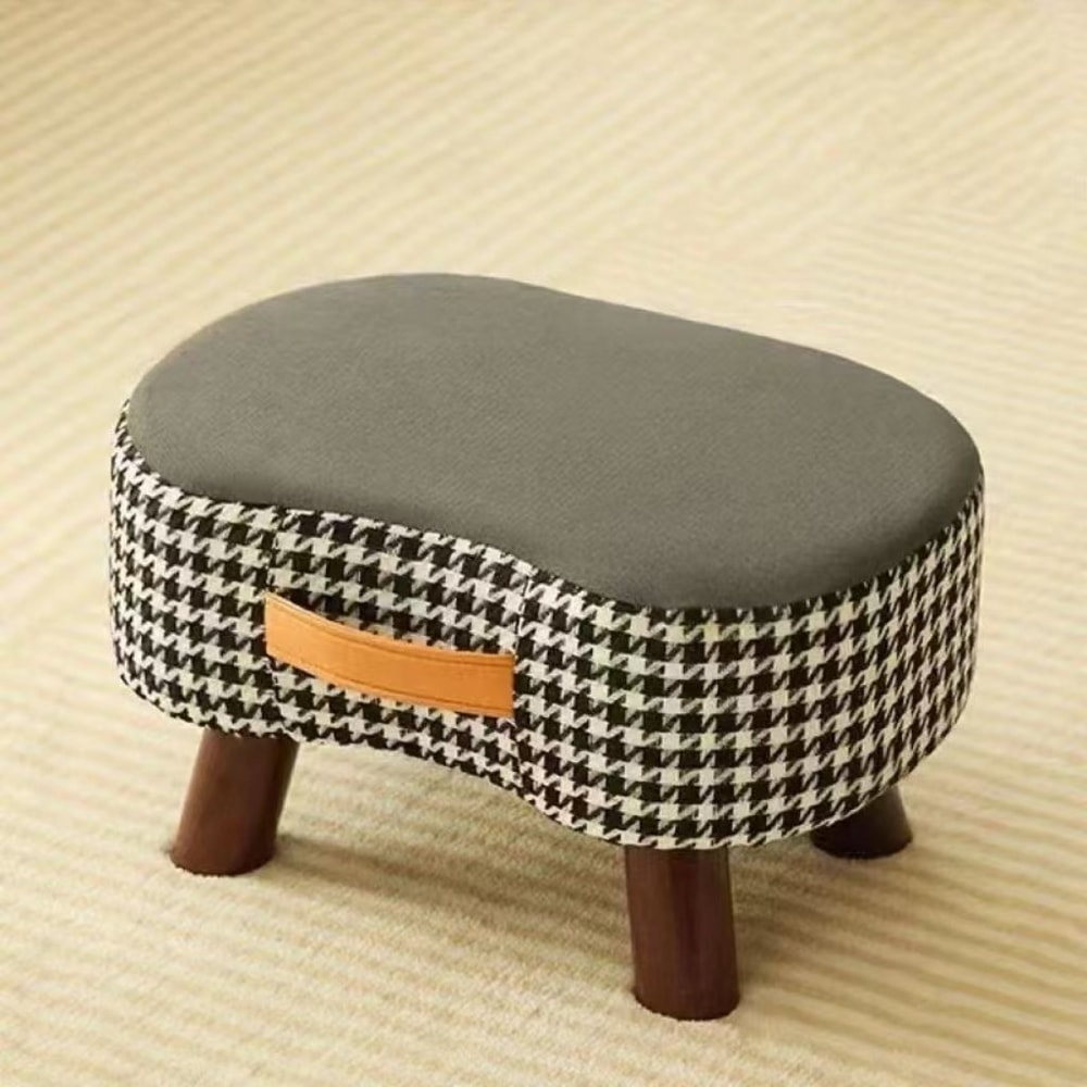 MultiFunctional Simple Small Stool Soft Bag Pedal Stool Living Room Coffee Table 4
