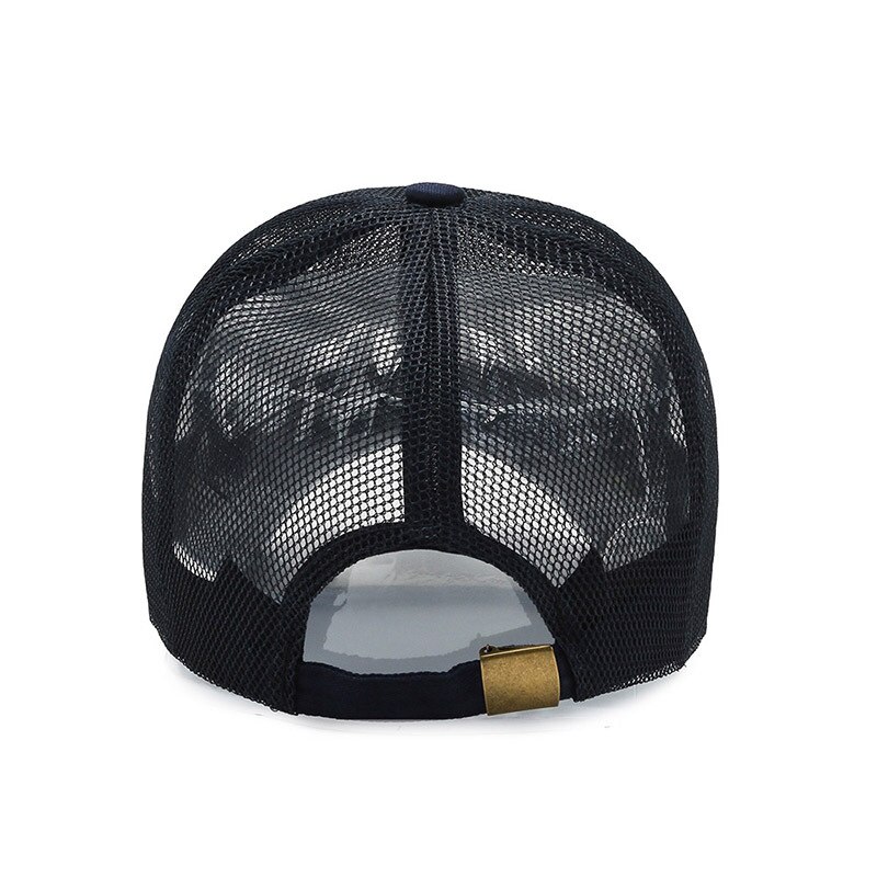 Outdoor Sports Hat Breathable Mesh Cap For Men Summer Openwork Brim Sunscreen Baseball Women Sunhat 2