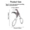 Waterproof Dual-Type Eyelash Curler, Partial & Wide Clip Options